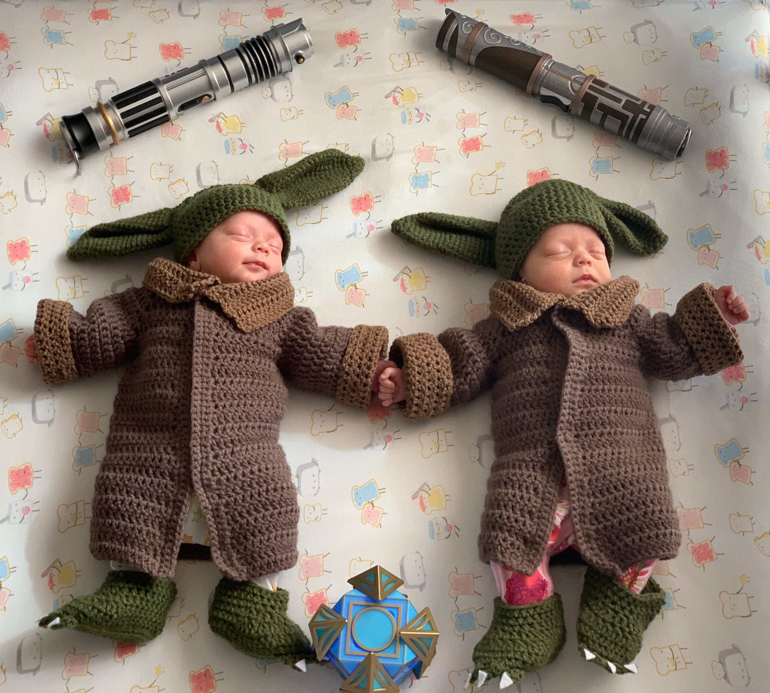 Baby yoda costume crochet pattern new arrivals