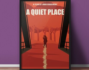 Quiet Place Art Etsy