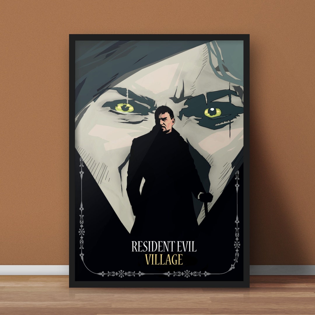 Resident Evil Village Poster: Minimalist Matte Art Print - Etsy