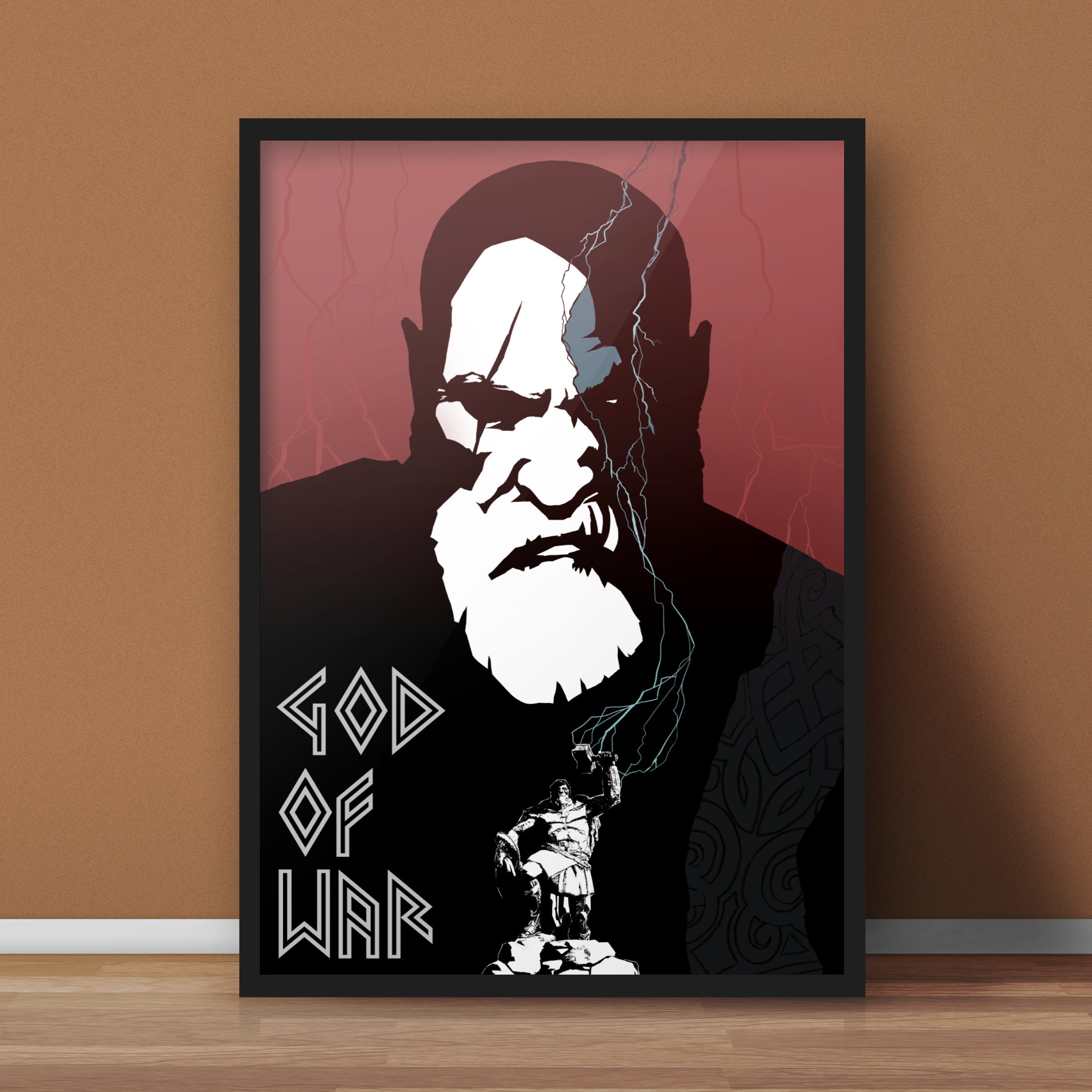 God Of War 4 Video Gaming Action Adventure Wall Art Home Decor - POSTER  20x30