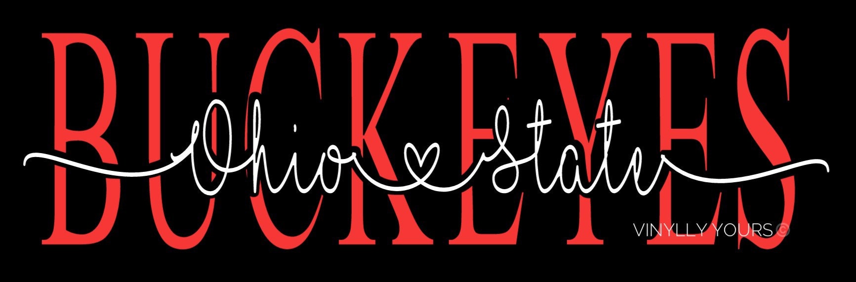 Ohio State Decal Etsy