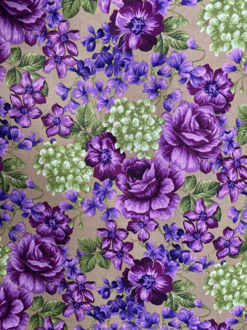 Boundless Violette Fabric by the Yard Etsy