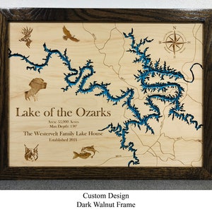Lake of the Ozarks 3D Map