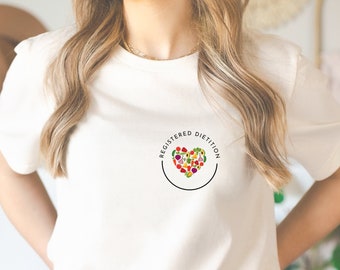 Dietitian T-Shirt, Nutritionist T-Shirt, Shirt for Nutritionists, Nutritionist T, RND T-Shirt, Gift for Dietitian, Nutritionist Gift