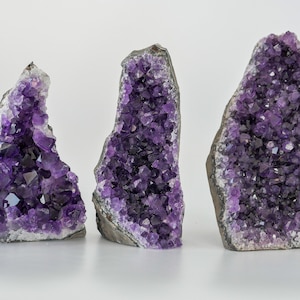 Amethyst Cut Base Geodes | Deep Purple Amethyst Clusters | High Quality Amethyst Geode