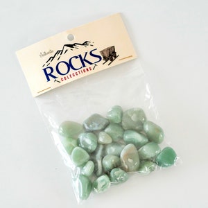 Aventurine Tumbled Stones Bag - Bulk Tumbled Aventurine Crystals from Brazil