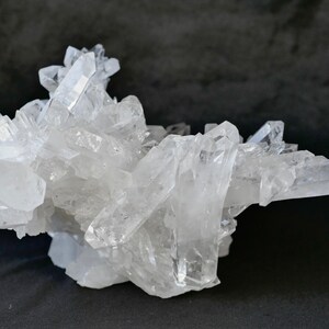 Stor klar kvartskluster grad AAA | Naturlig klar kristallkvarts