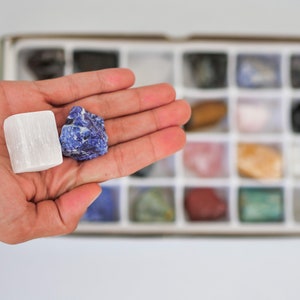 Beginner crystal set | Crystal starter set | 24 stones & 6 stones| Crystal Gift Box
