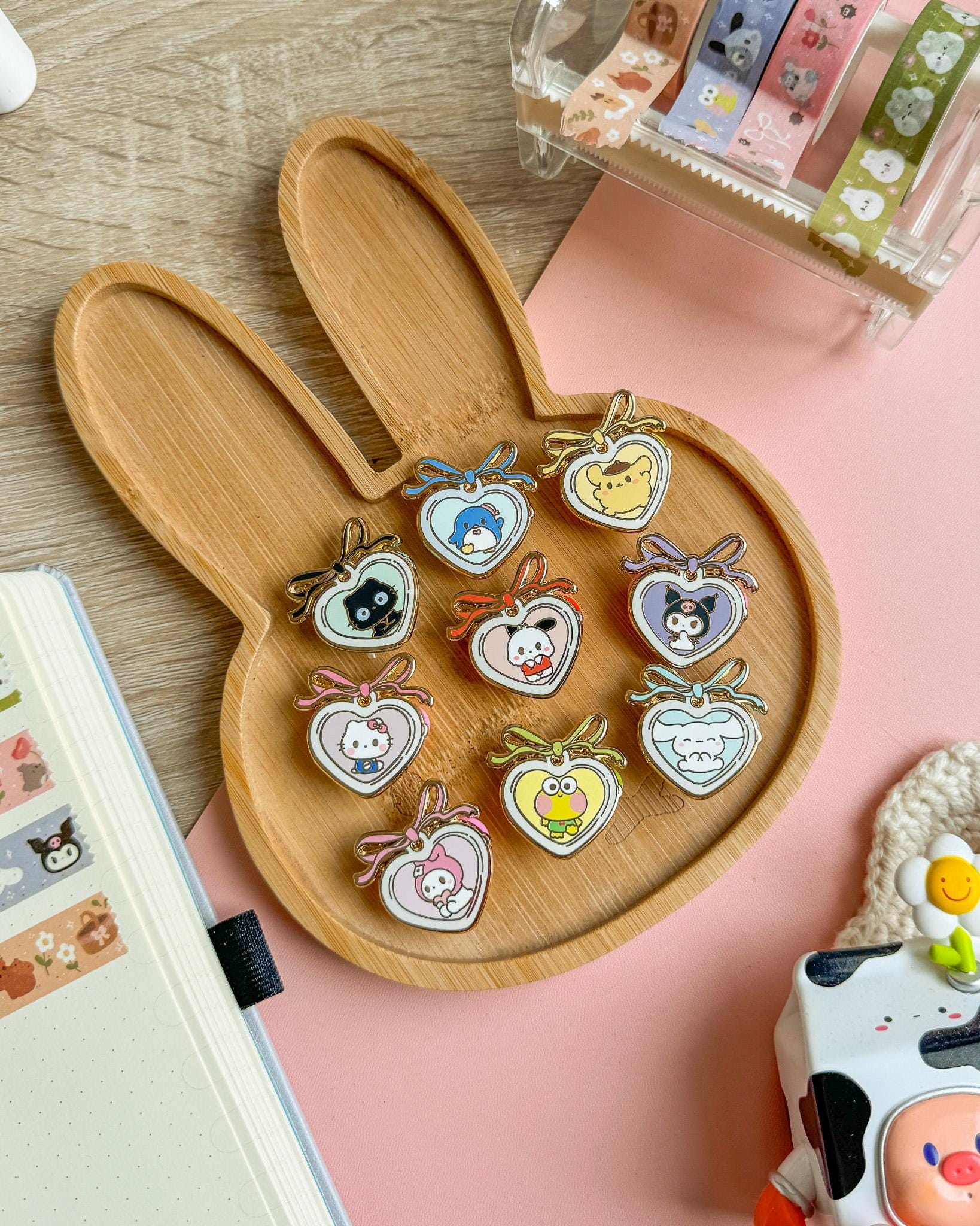新品未使用】 エナメル ピンバッジ4種セット ジェリーキャット