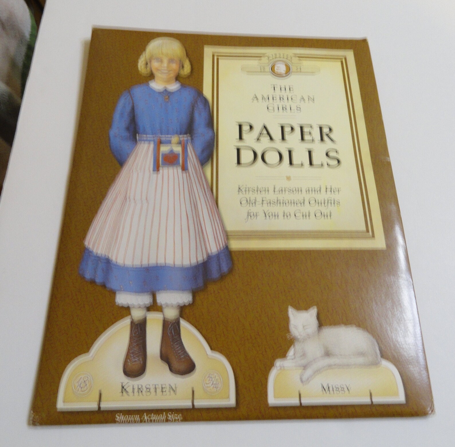 American Girl Paper Dolls 2 Sets Kirsten Larson & Molly Etsy