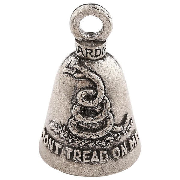 Don't Tread On Me Guardian Bell Motorcycle Biker Bell Accessory Harley Accessory HD Gremlin New Riding Bell Key Ring Mod Made in USA!!