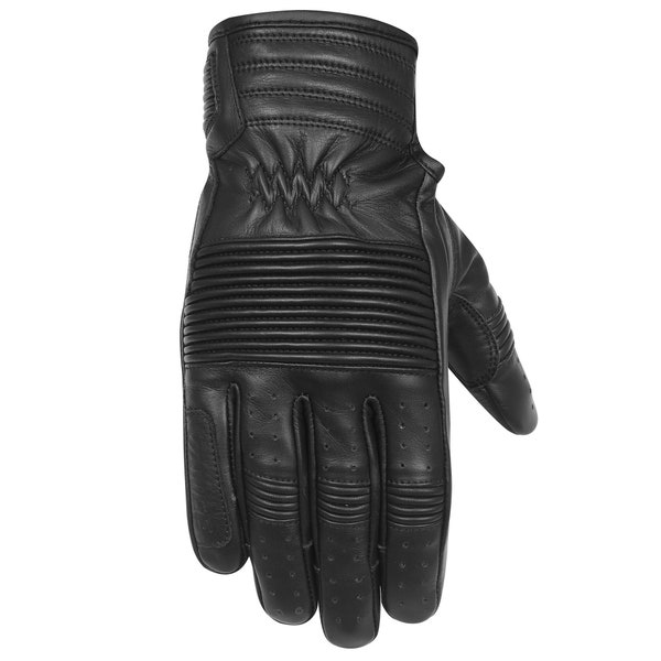 The Scrapper - Men's Premium Mid-Length Leather Motorcycle Gloves