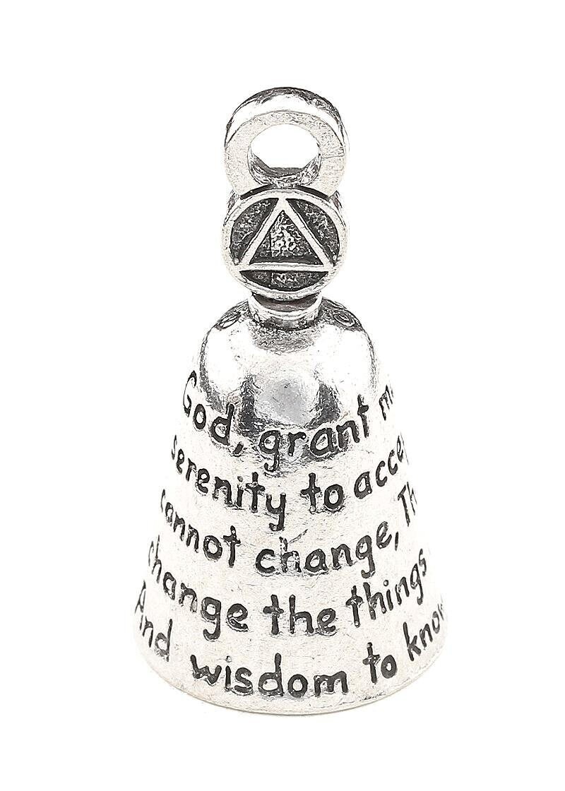 Biker Motorcycle Bells - Guardian Bell Serenity Prayer