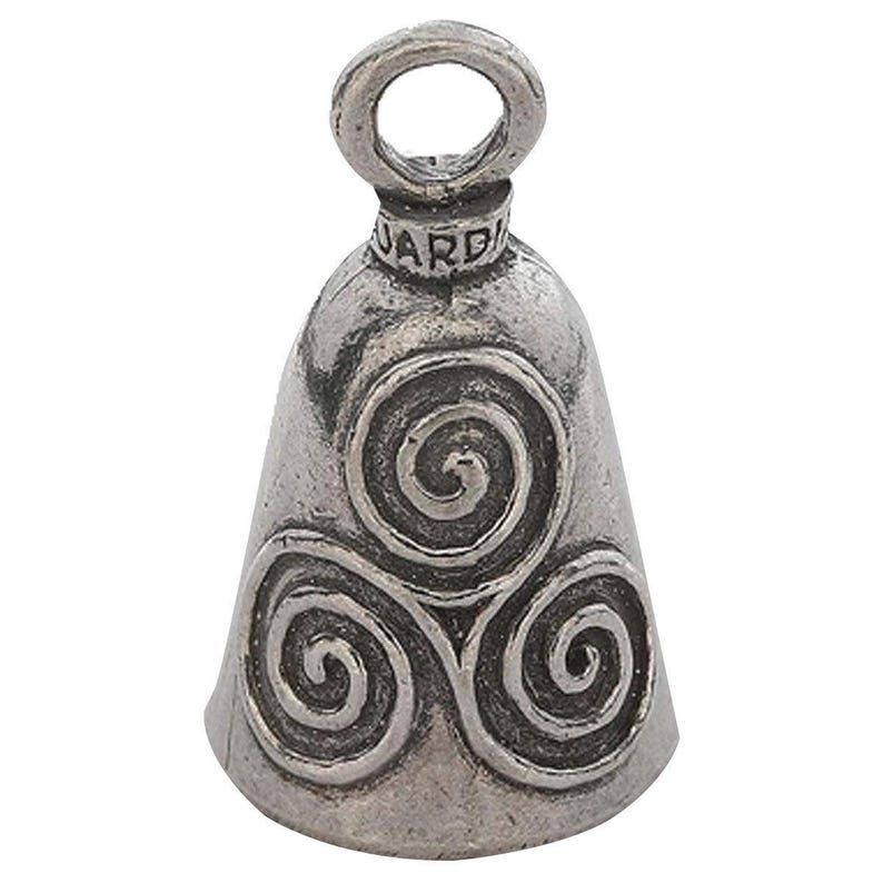 Biker Motorcycle Bells - Guardian Bell Celtic Swirl image 1