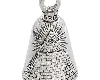 Biker Motorcycle Bells - Guardian Bell Eye Of Providence