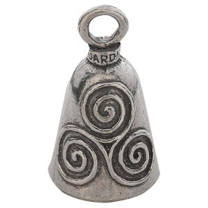 Biker Motorcycle Bells - Guardian Bell Celtic Swirl image 2
