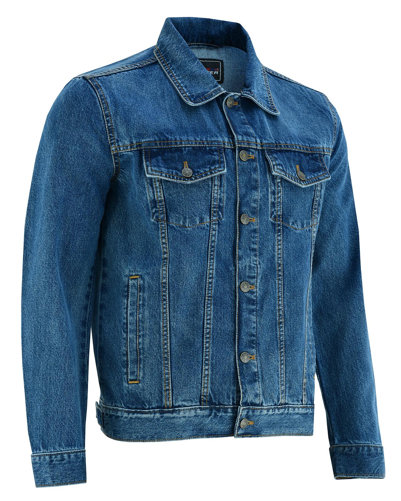 Yellow Denim Jackets for Men Canada