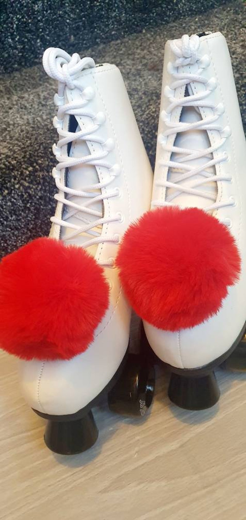 Pom Pom Shoe / Roller Skate Accessories / Wings Etsy