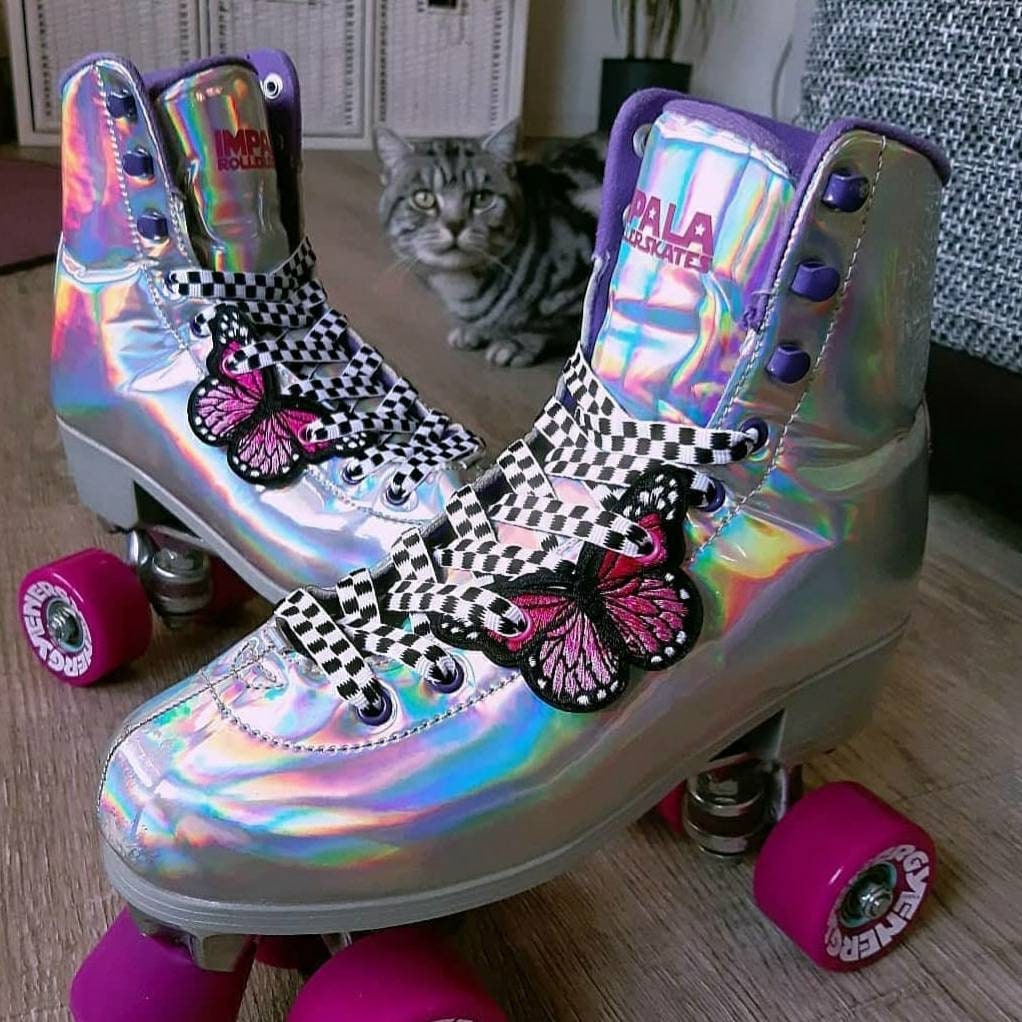 Hot Pink Butterfly Shoe / Roller Skate Accessories / Wings Etsy UK