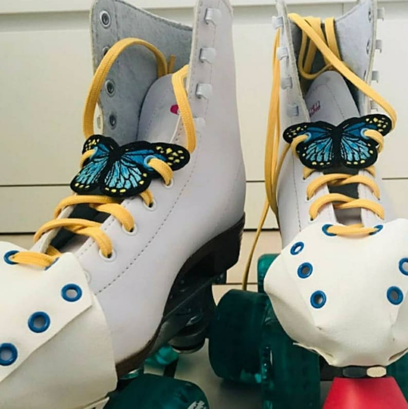 Blue Butterfly Shoe / Roller Skate Accessories / Wings Etsy