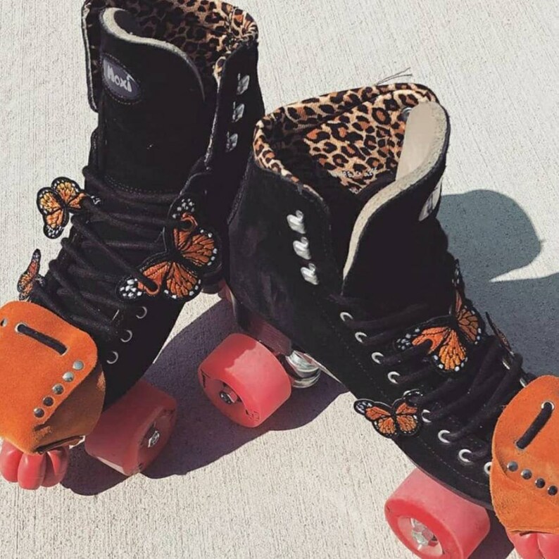 Orange Butterfly Shoe / Roller Skate Accessories / Wings Etsy