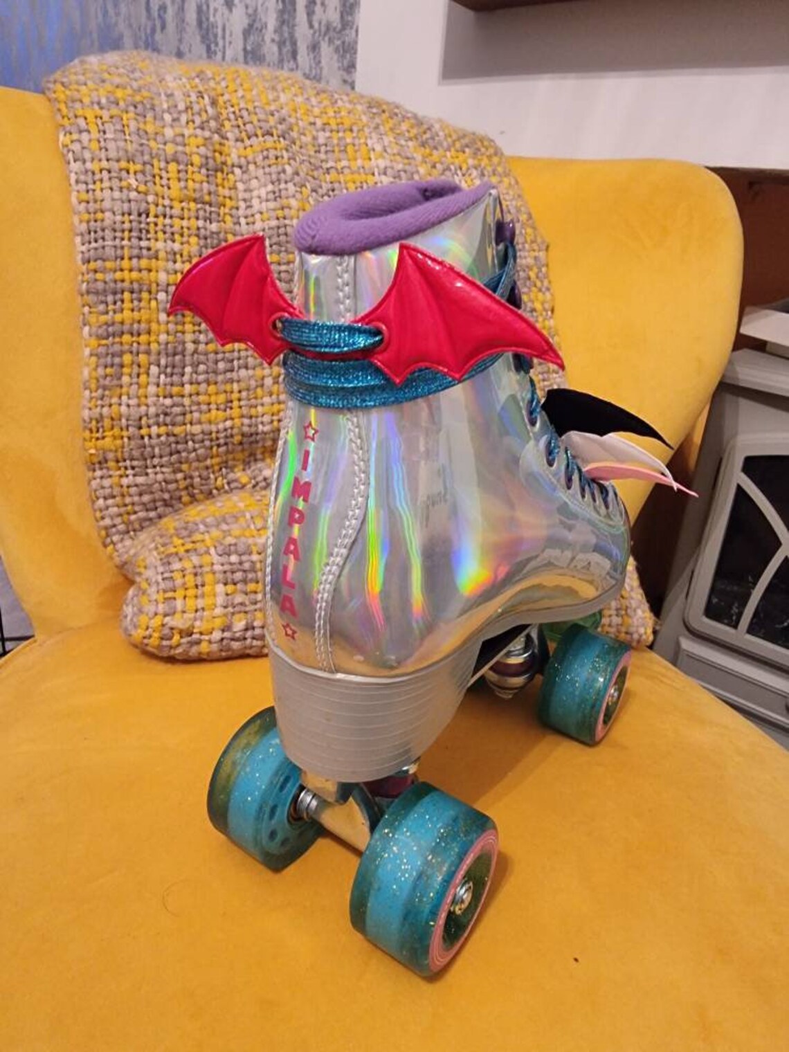 Bat Wing Shoe / Roller Skate Accessories / Wings Etsy