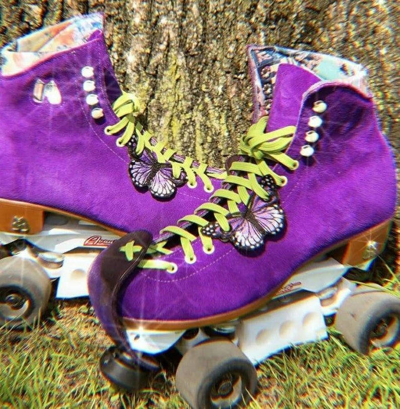 Purple Butterfly Shoe / Roller Skate Accessories / Wings Etsy Denmark