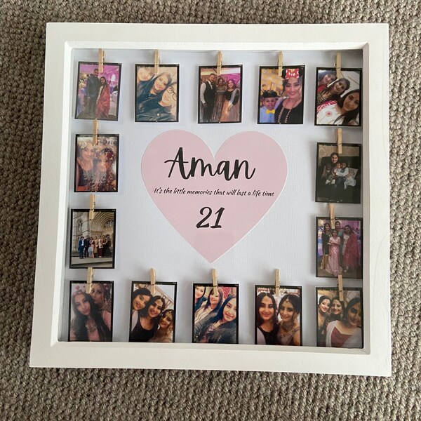 Photo Peg Frames Etsy UK