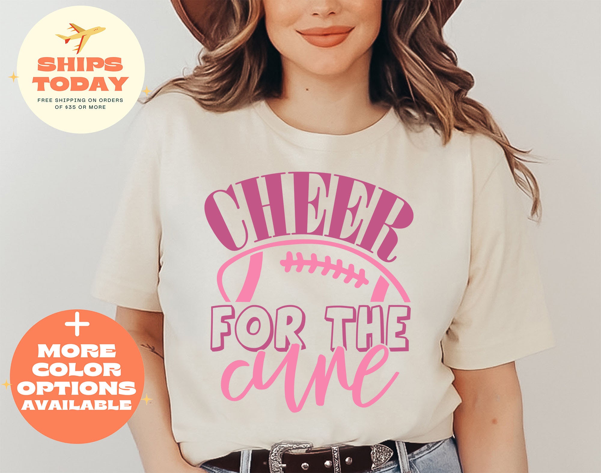 Cheer for the Cure Shirt Breast Cancer Awareness Shirt - Etsy