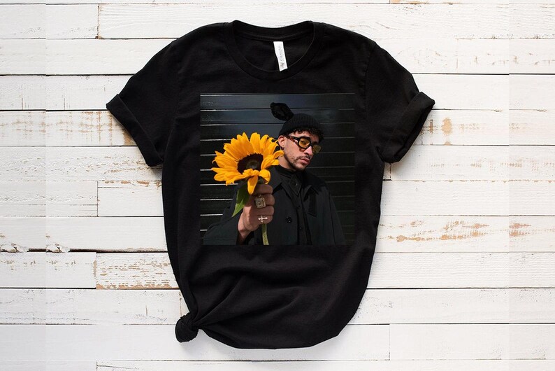 Bad Bunny T-Shirt, Conejo Malo, Reggaeton Shirt, Bad Bunny Merch, Bad Bunny Shirt, Bad Bunny Sunflower Shirt, YHLQMDLG, Bad Bunny 