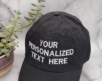 embroidered hats etsy