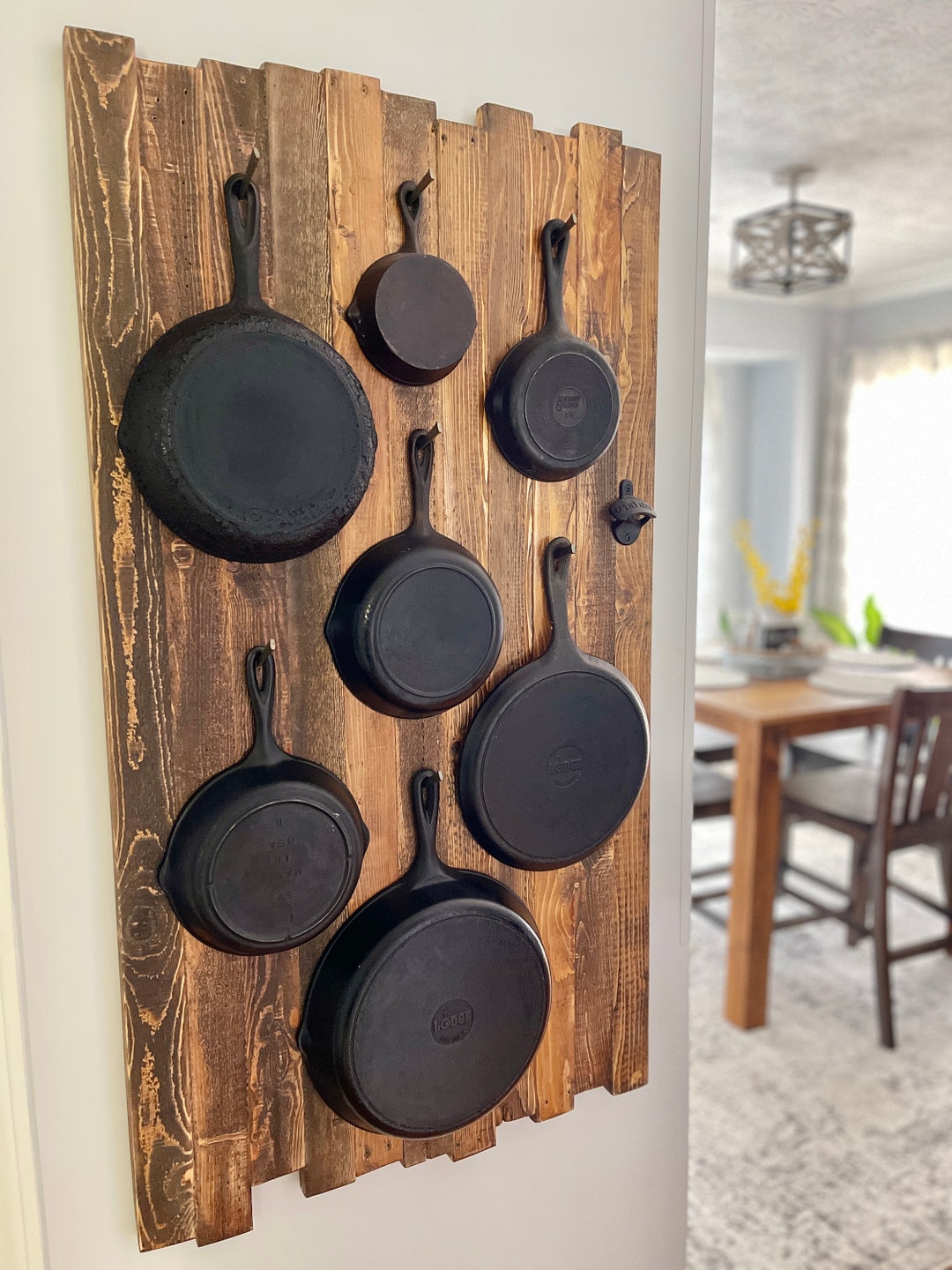 Pan hooks for wall sale