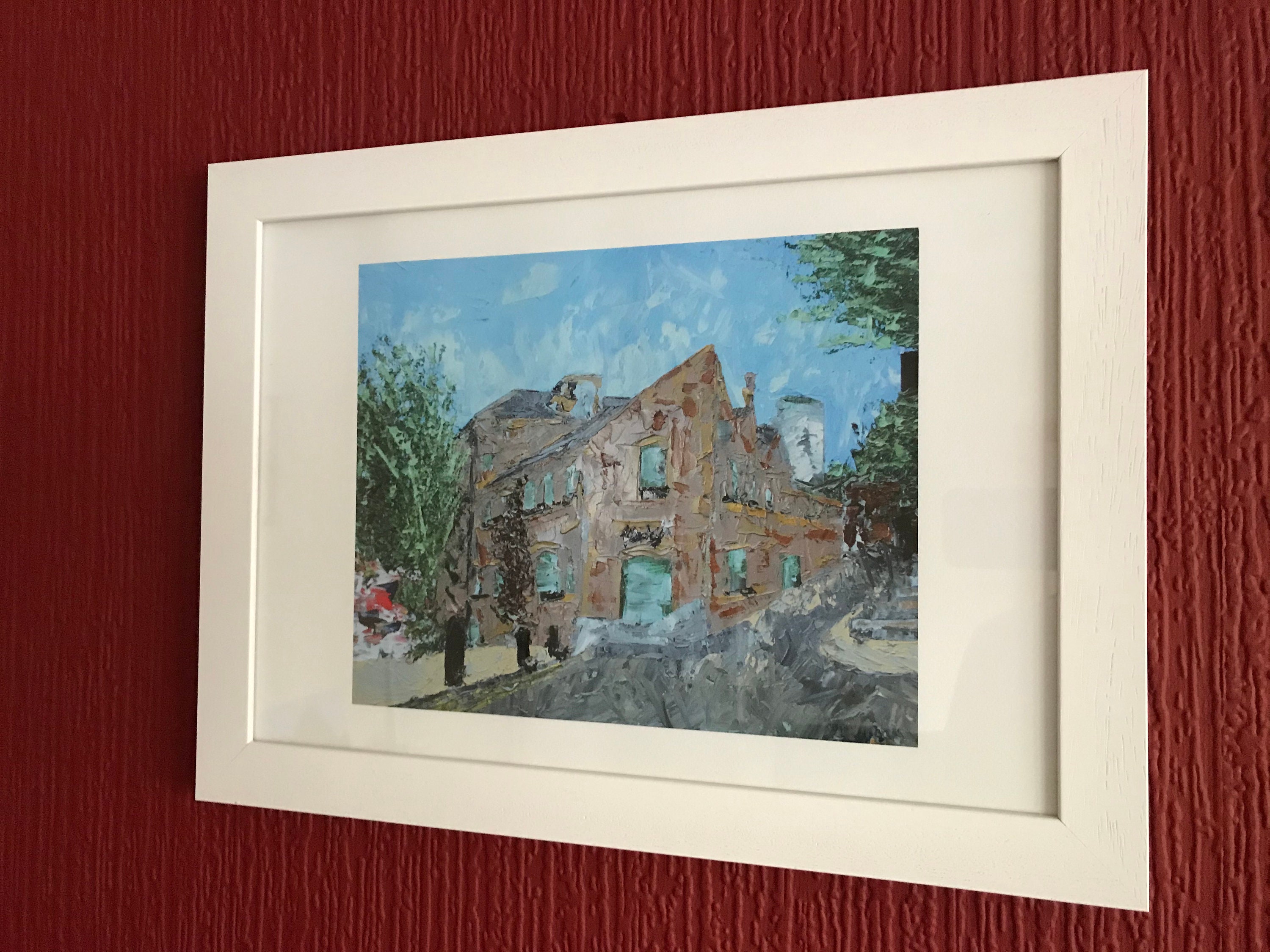 Cluny UNFRAMED A3 Print of Oil Painting Etsy UK