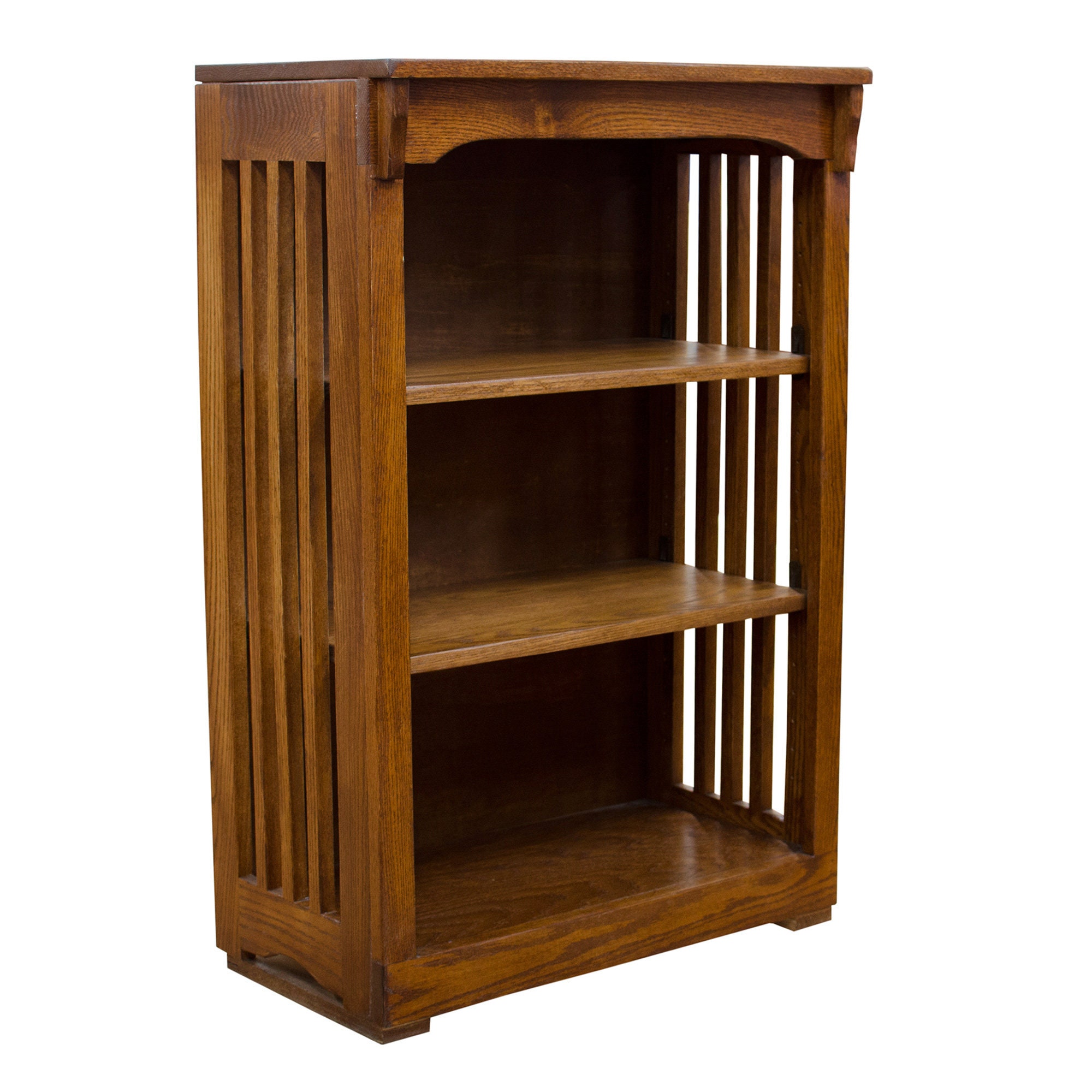 Mission bookcase. Spindle bookcase Etsy