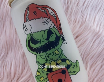 Kolekcja szklanych puszek świątecznych