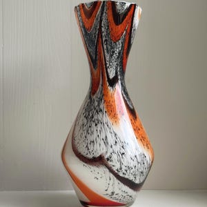 Empoli Black and White Glass - Etsy
