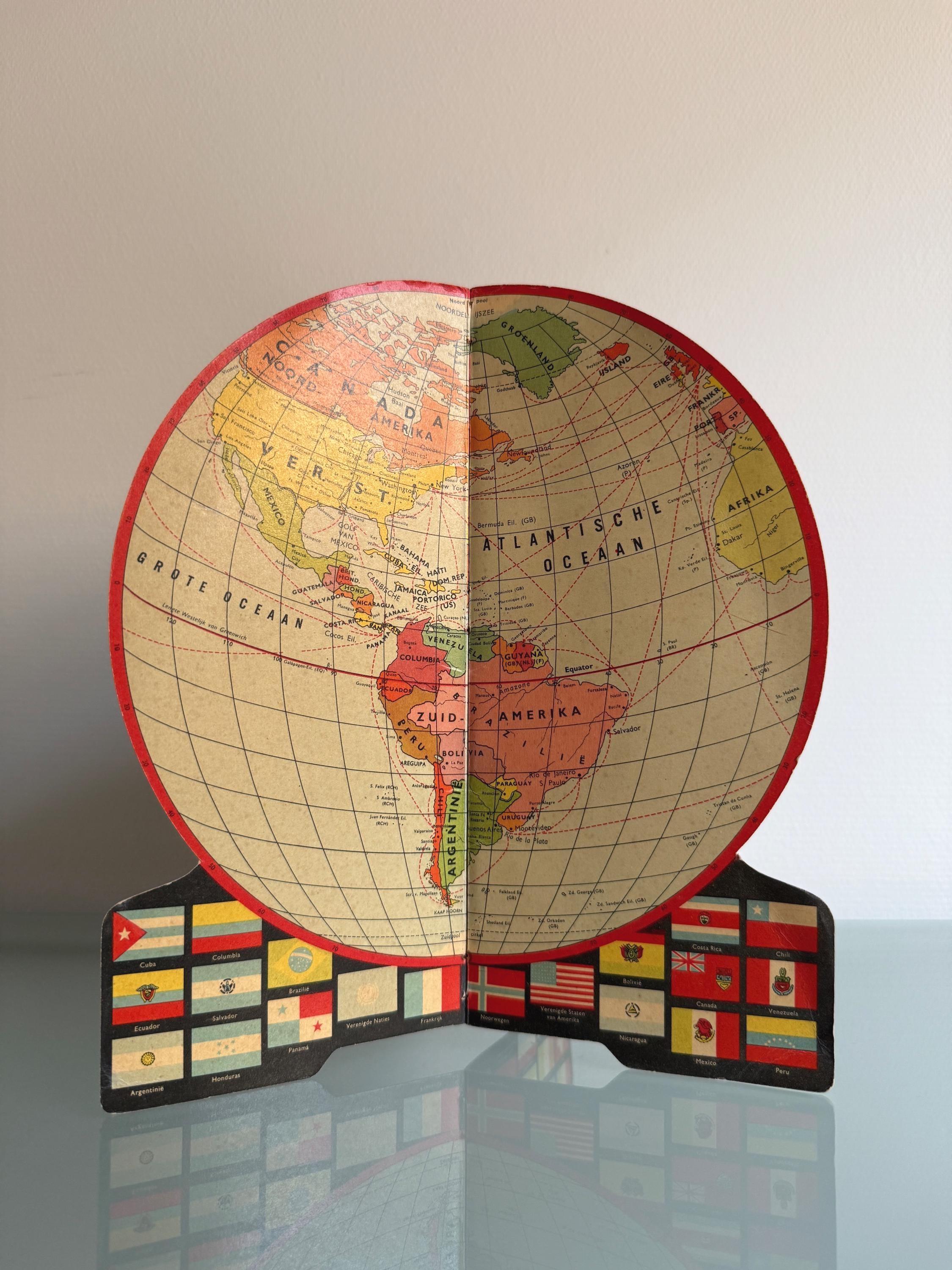 World map 1950 - Etsy 日本