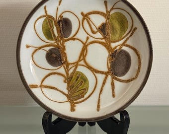 Royal Copenhagen Fajance Bowl Nils Thorsson Danish Ceramic Dish Mid Century Modern Scandinavian Pottery 1960s