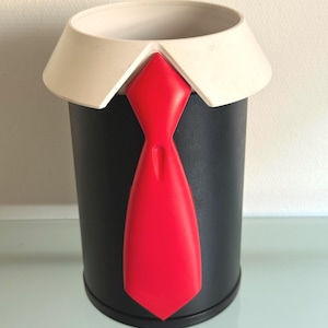 Refroidisseur à vin postmoderne, Berendsohn, Allemagne de l'Ouest, seau à glace Butler avec tire-bouchon