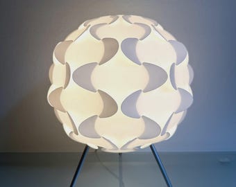 Vintage IKEA Fillsta Table Lamp Gunner Jensen White Memphis Design Lamp Scandinavian Modern Lighting