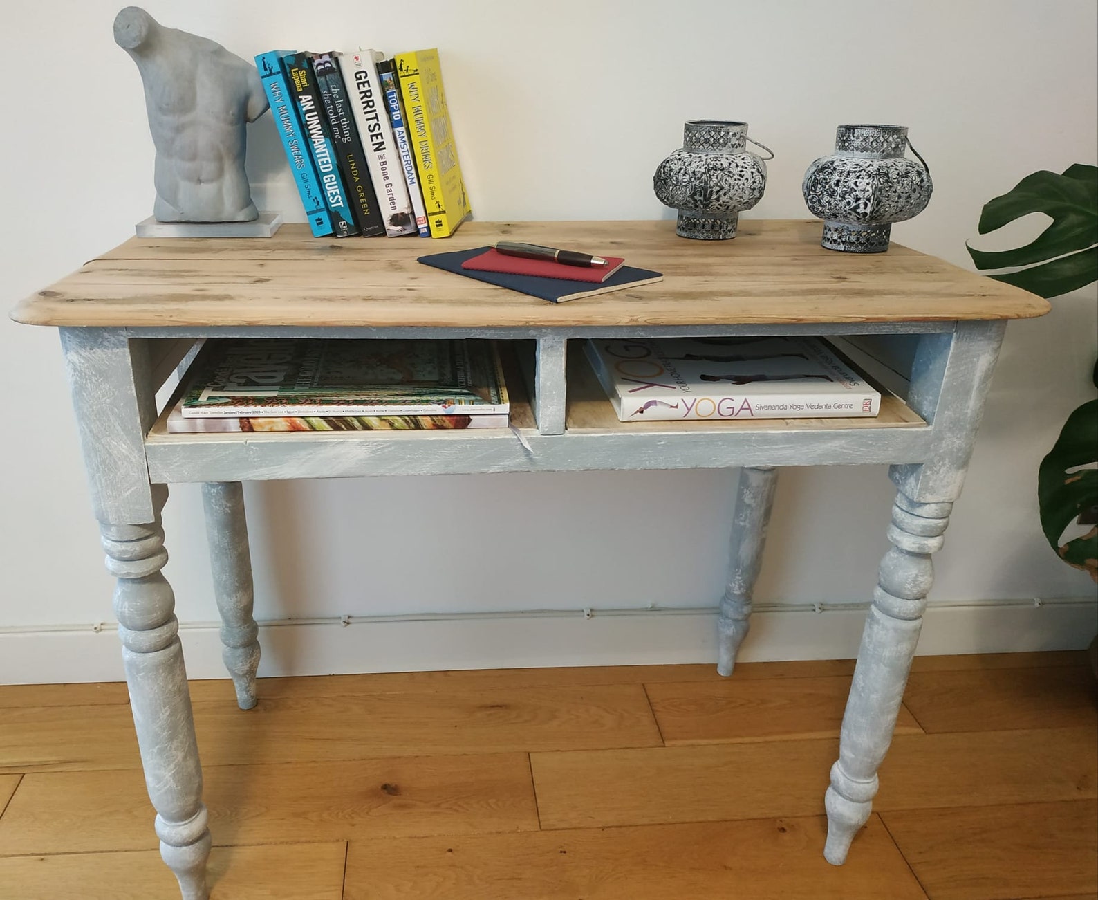 Sold Item Farmhouse Side Table Upcycled Etsy UK