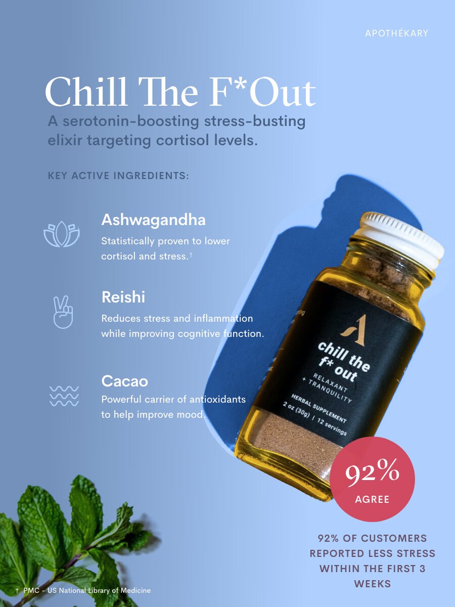 Chill The F Out Calendar 