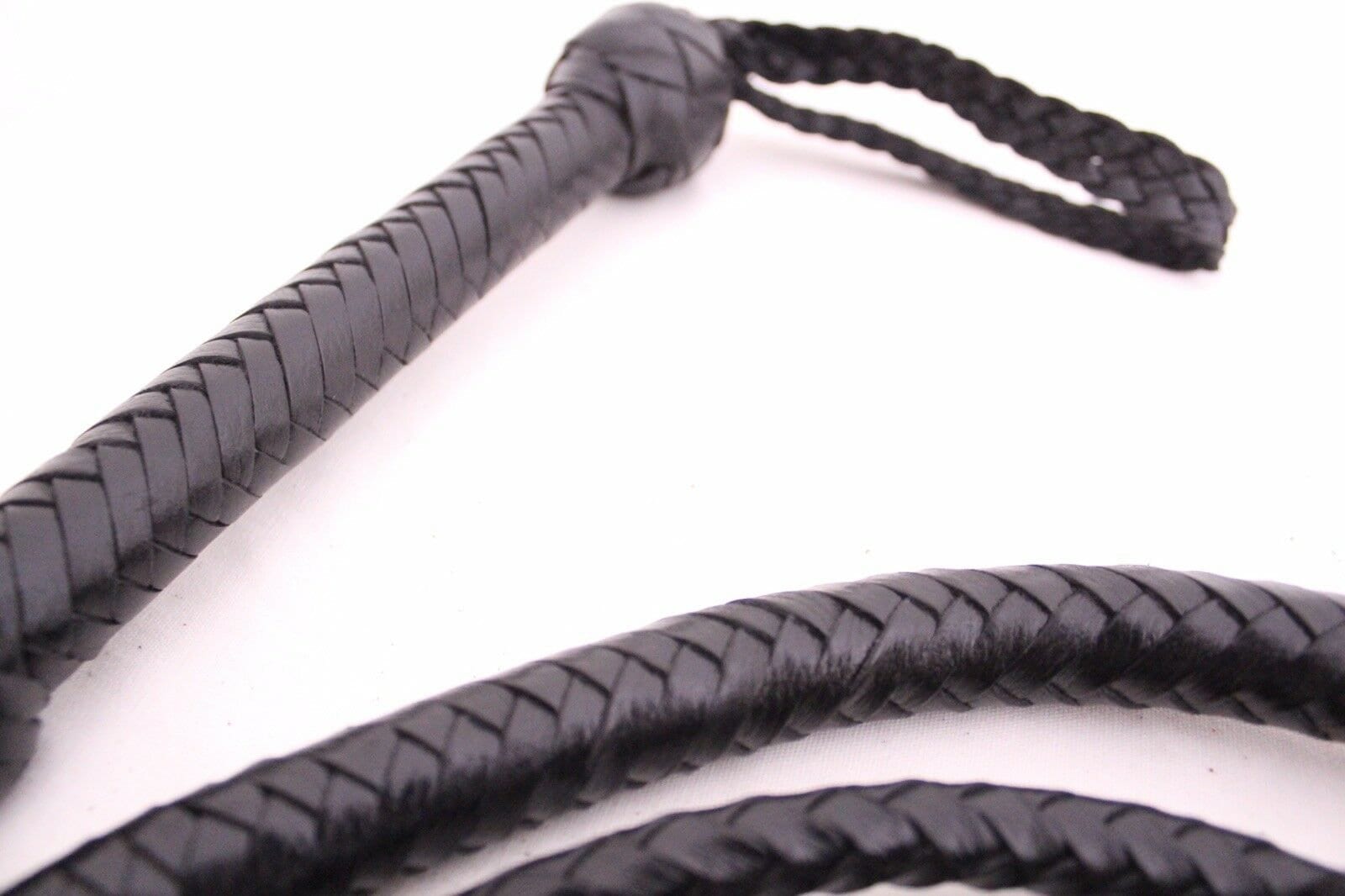Horse Whip 7ft Australian Stock Whip | 9 Inch Wooden Handle