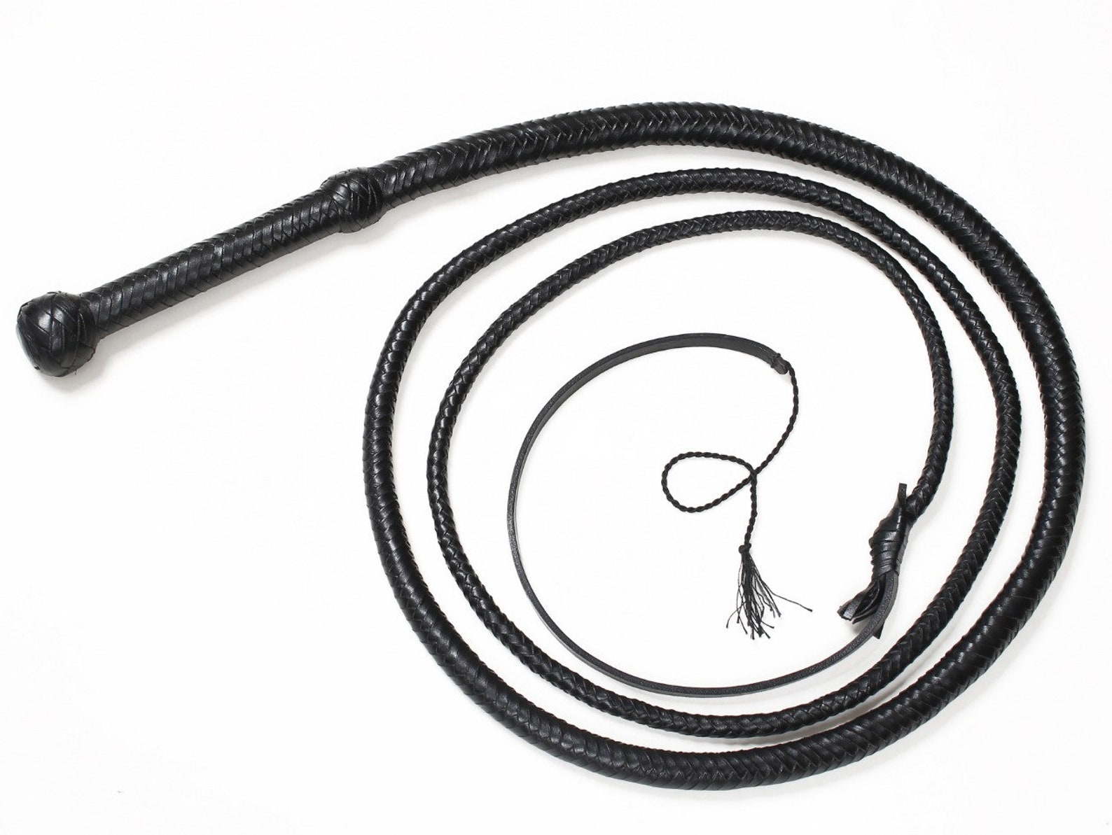 Kangaroo Leather Bullwhips Kangaroo Hide Leather 3 Feet to 12 Feet Long