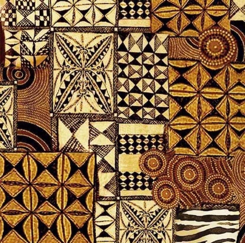 Tapa Cloth Fabric - Etsy