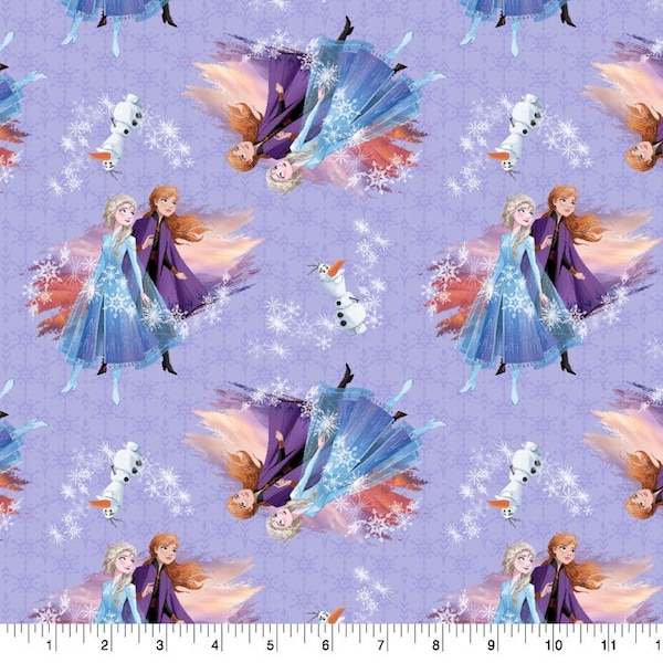 Disney Frozen 2 Destiny Awaits Fabric 100% Cotton 1 FQ