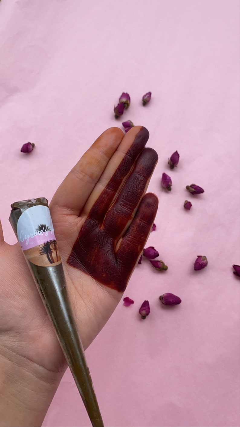 5 cônes de henné du Rajasthan 100 naturel et vegan de haute Etsy