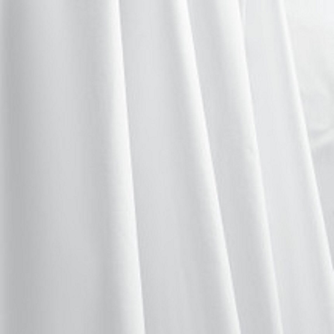 Farmhouse 63 Inch Premium Cotton White Muslin Curtain Panels Etsy