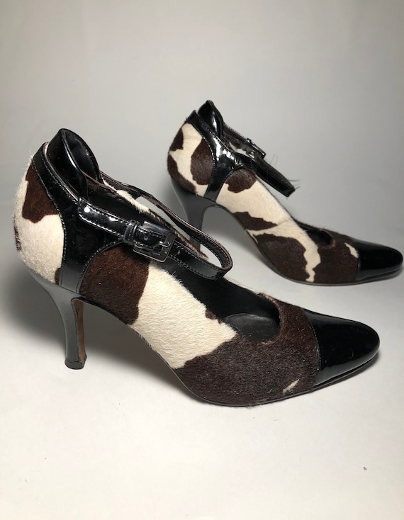 Donald J. Pliner Couture Collection Pony Hair Heel