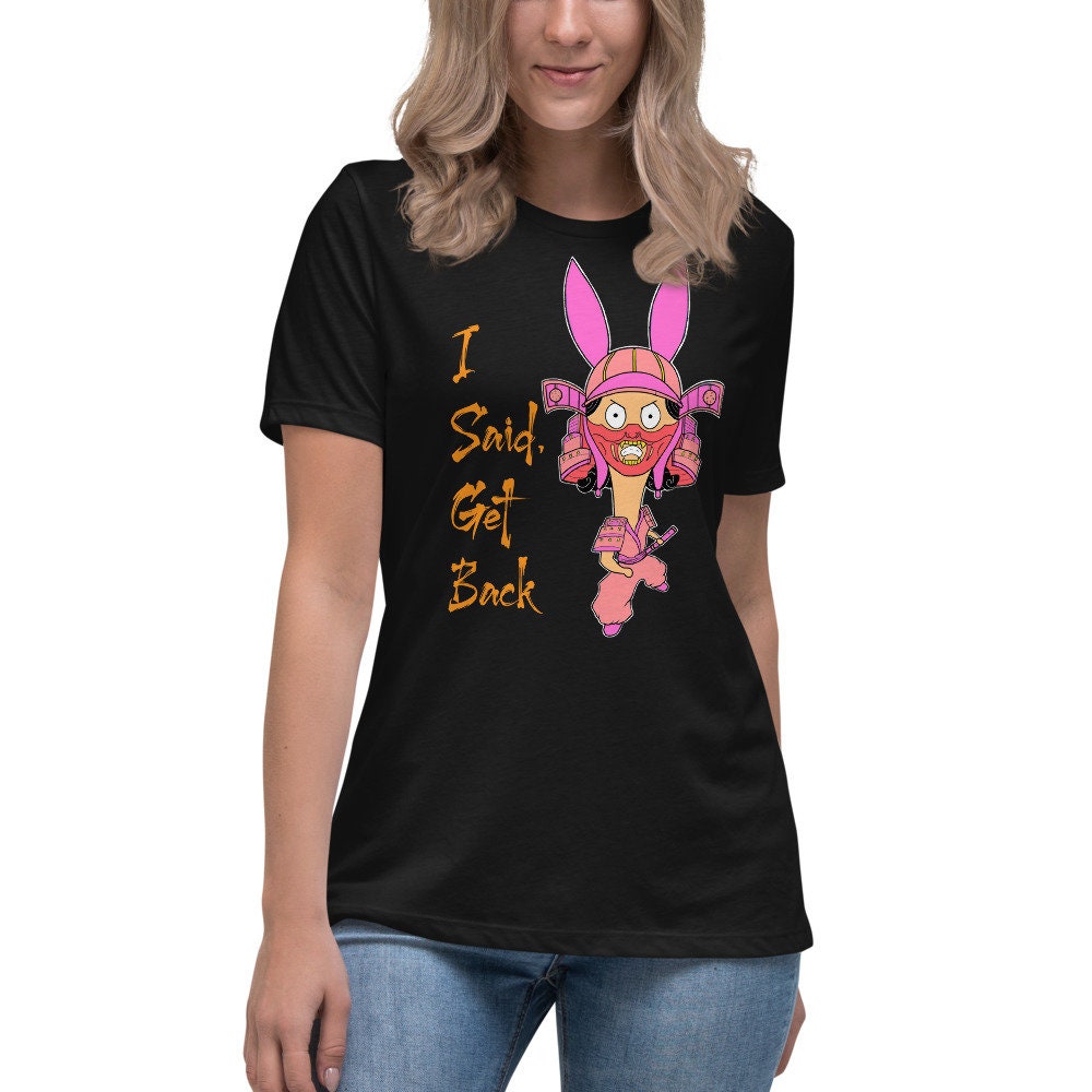 Bob's Burgers Louise Fan Art Women's Relaxed TShirt Etsy